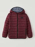 Kids Roots Reversible Puffer Jacket