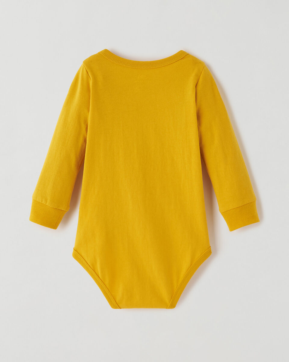 Baby Organic Cooper Beaver Bodysuit