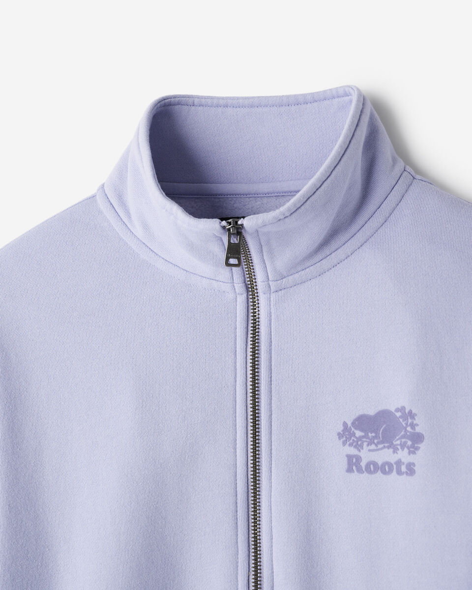 Organic Cooper Relaxed Half Zip Stein