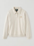 Organic Cooper Relaxed Polo Sweatshirt