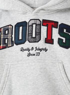 Toddler Plaid Applique Hoodie