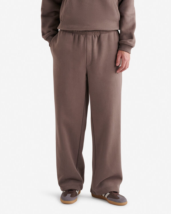 Pantalon en molleton Nuage à jambe droite