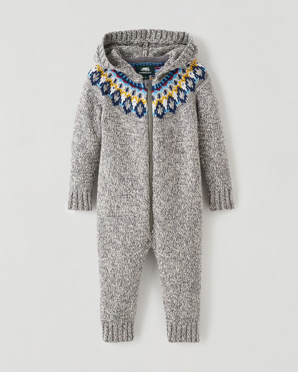 Barboteuse Fair Isle pour bébés