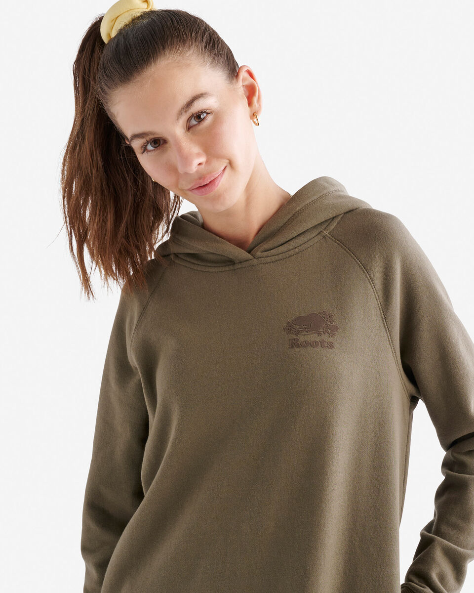 Organic Cooper Hoodie Midi Dress