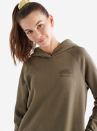 Organic Cooper Hoodie Midi Dress