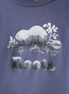 T-shirt Cooper aquarelle en coton bio pour tout-petits