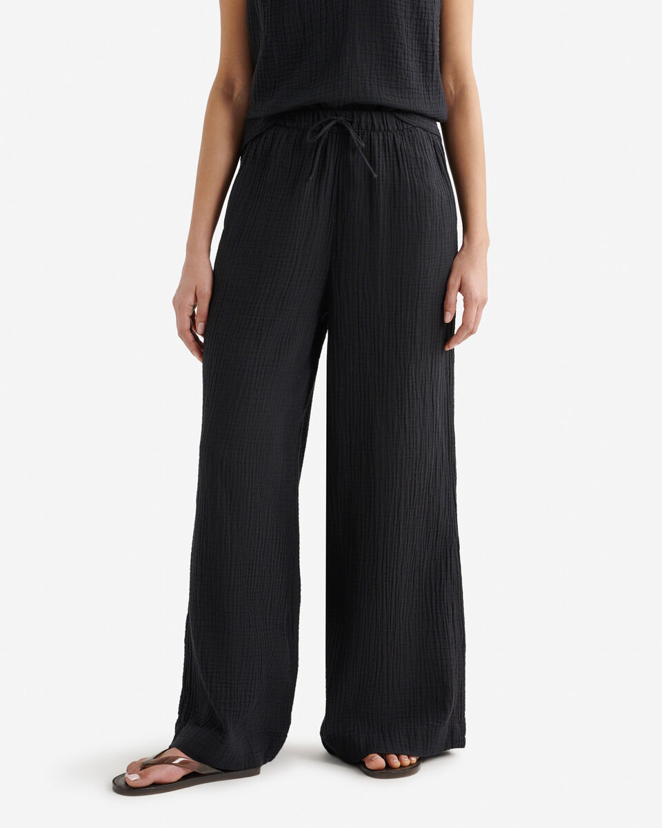 Isla Cotton Wide Leg Pant
