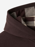Plaid Applique Hoodie