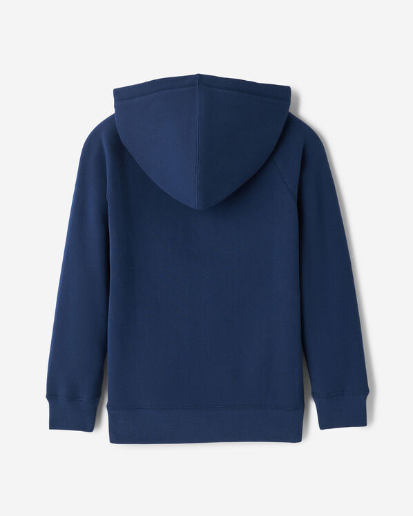 Chandail kangourou original à capuchon en coton bio pour enfants