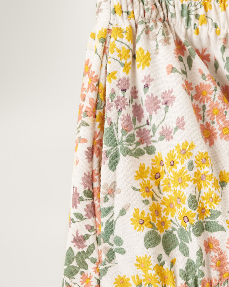 Jupe à motif floral pour fille