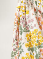 Jupe à motif floral pour fille