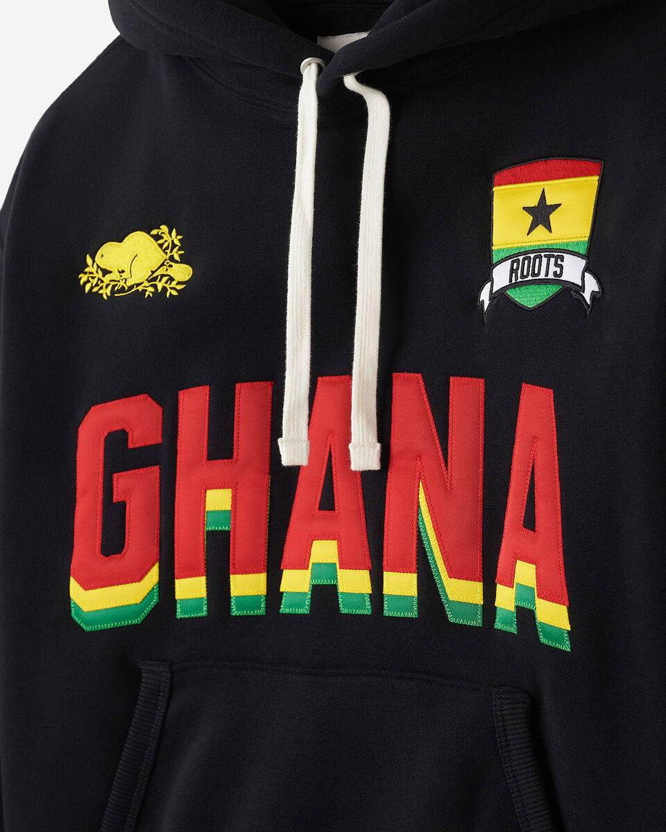 Chandail &agrave; capuchon international Ghana Roots