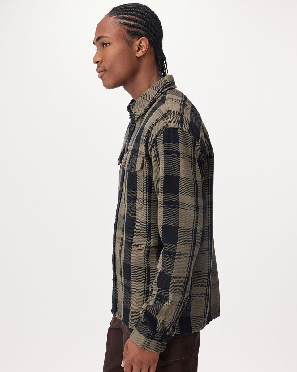 Chemise d&eacute;contract&eacute;e en serg&eacute; Cypress