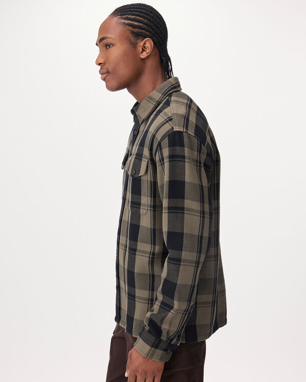 Chemise d&eacute;contract&eacute;e en serg&eacute; Cypress