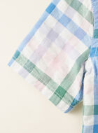 Toddler Boys Gingham Shirt