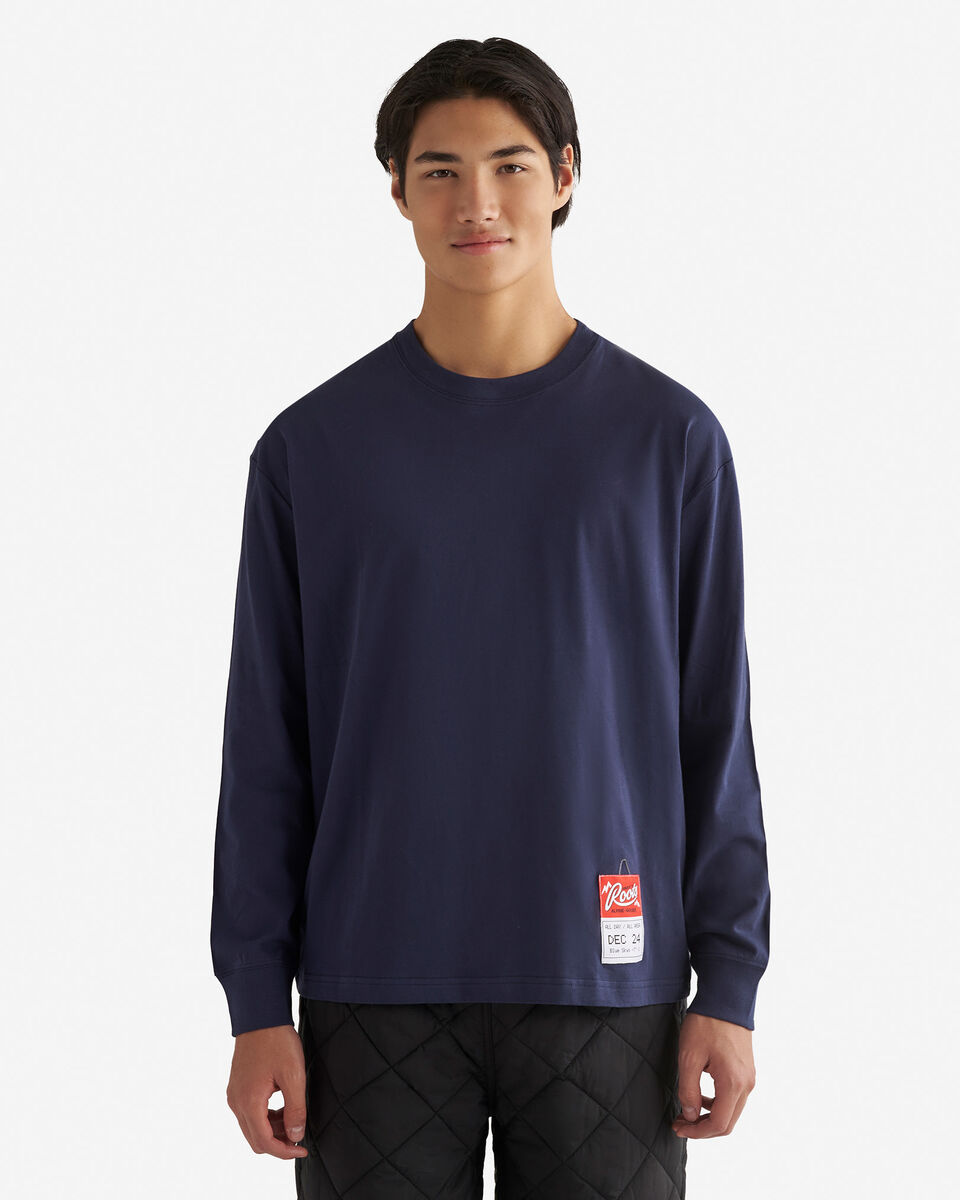 Mens Ski Pass Relaxed Long Sleeve T-Shirt