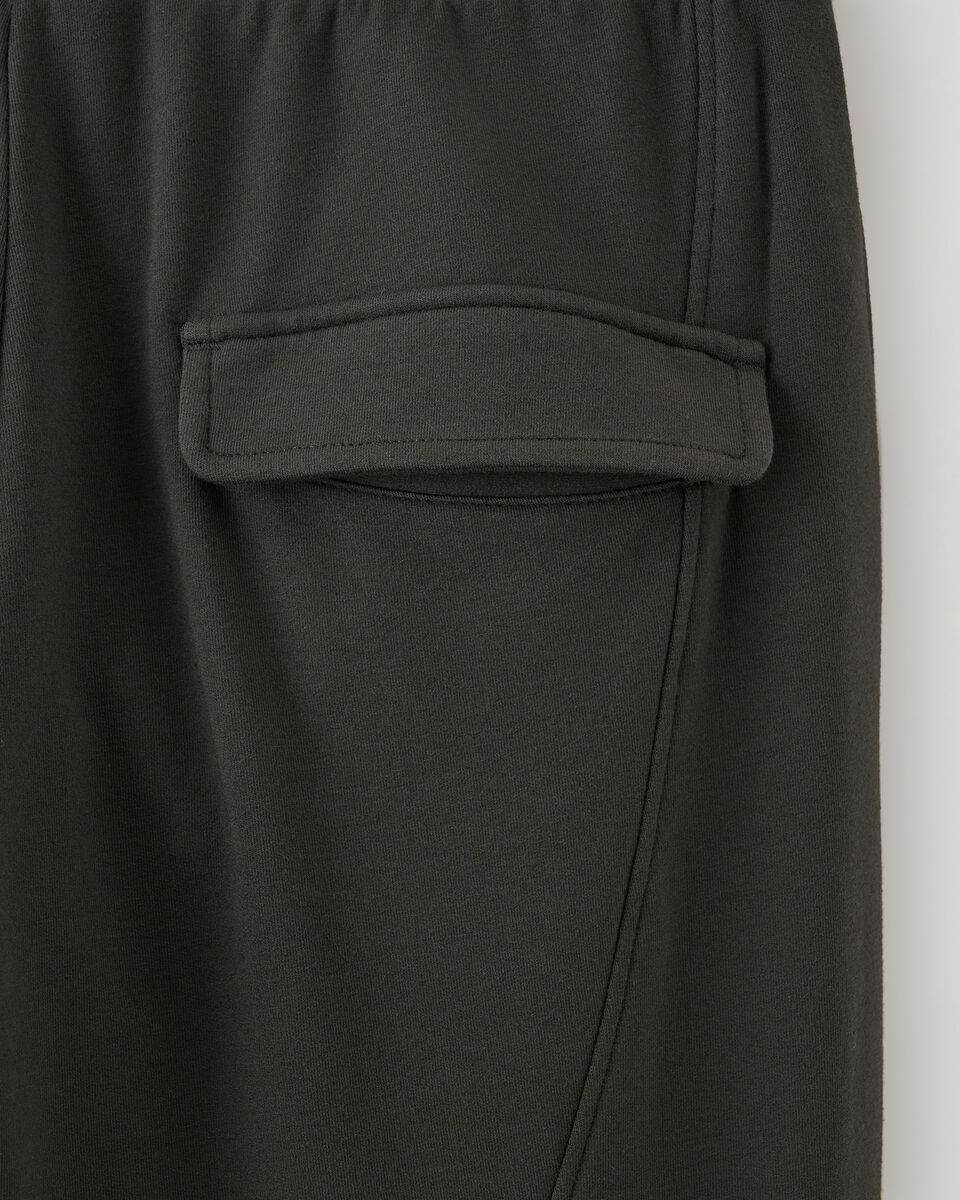 Pantalon en jersey bouclette et mélange modal