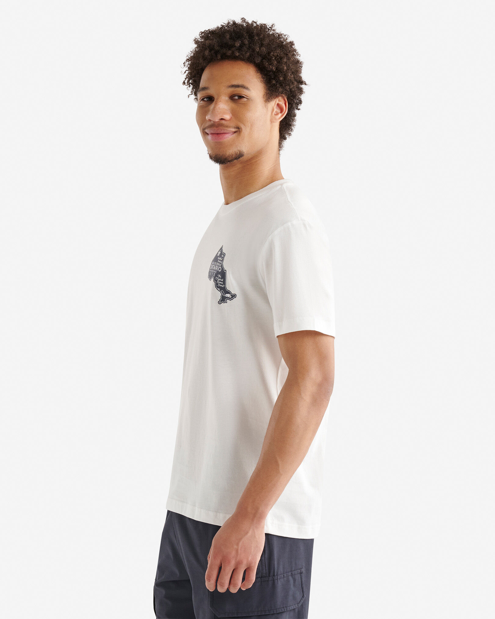 T-shirt Géographie du Canada pour homme