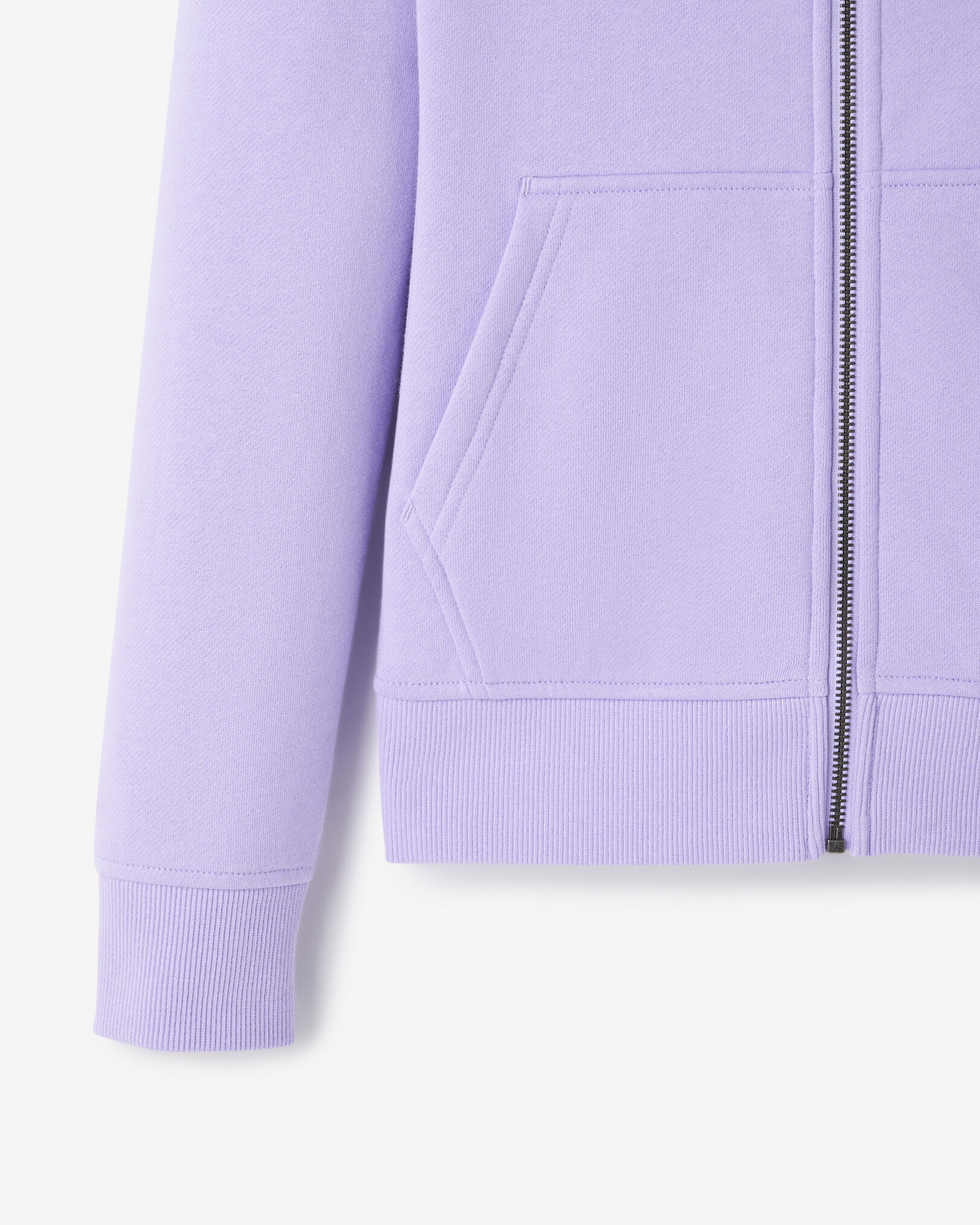 Organic Cooper Slim Full Zip Hoodie