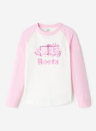 Kids Plaid Baseball T-Shirt