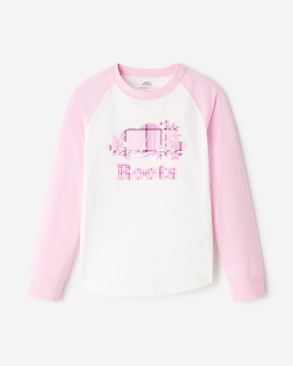 Kids Plaid Baseball T-Shirt