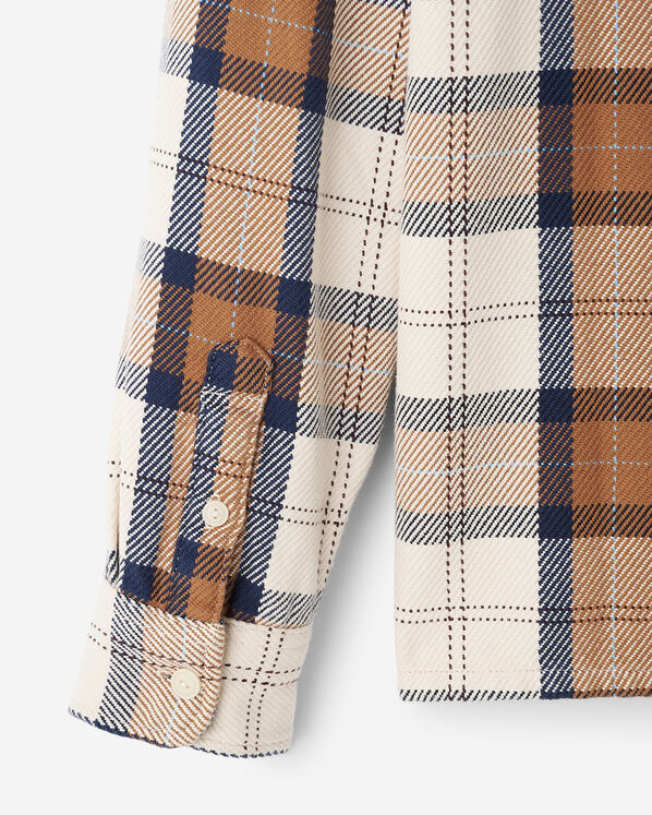 Chemise d&eacute;contract&eacute;e en serg&eacute; Cypress