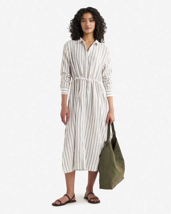 Isla Cotton Gauze Shirt Dress