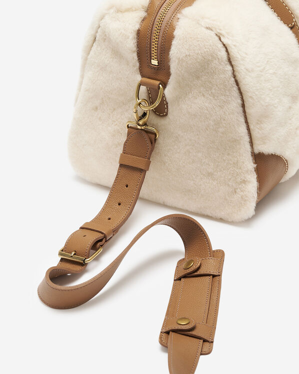 Shearling Small Banff Bag