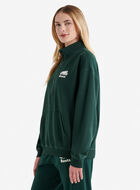 Organic Cooper Relaxed Half Zip Stein