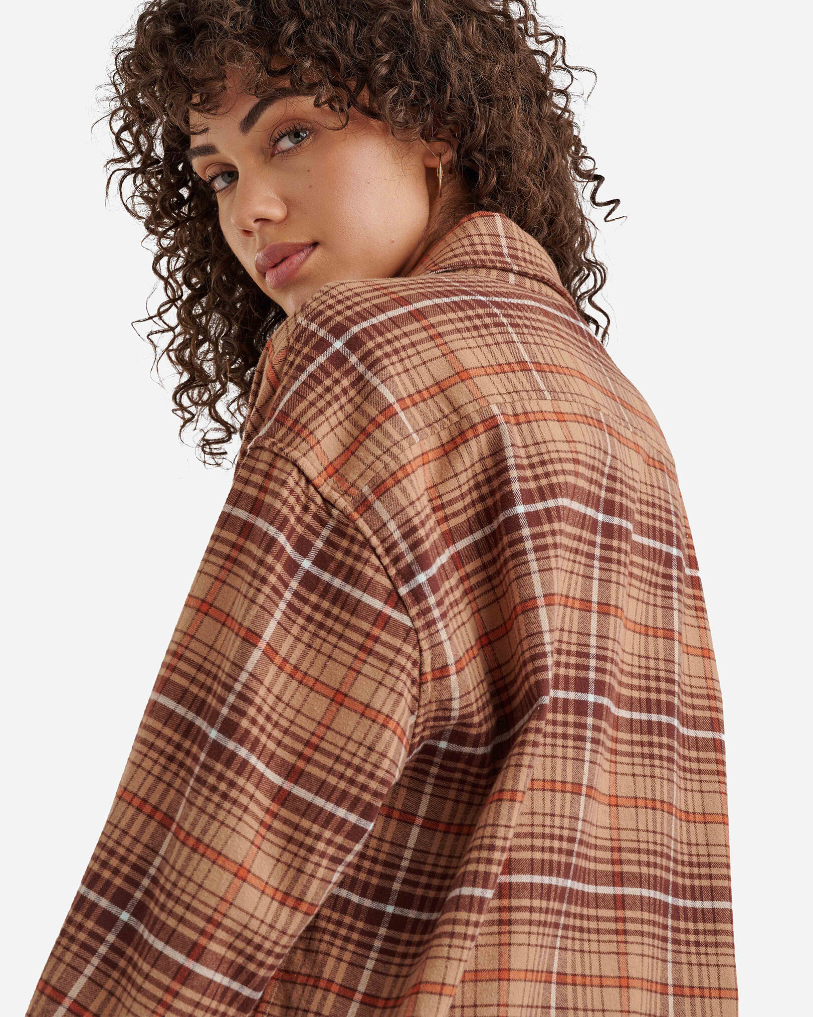 Flannel jacket oversized on sale