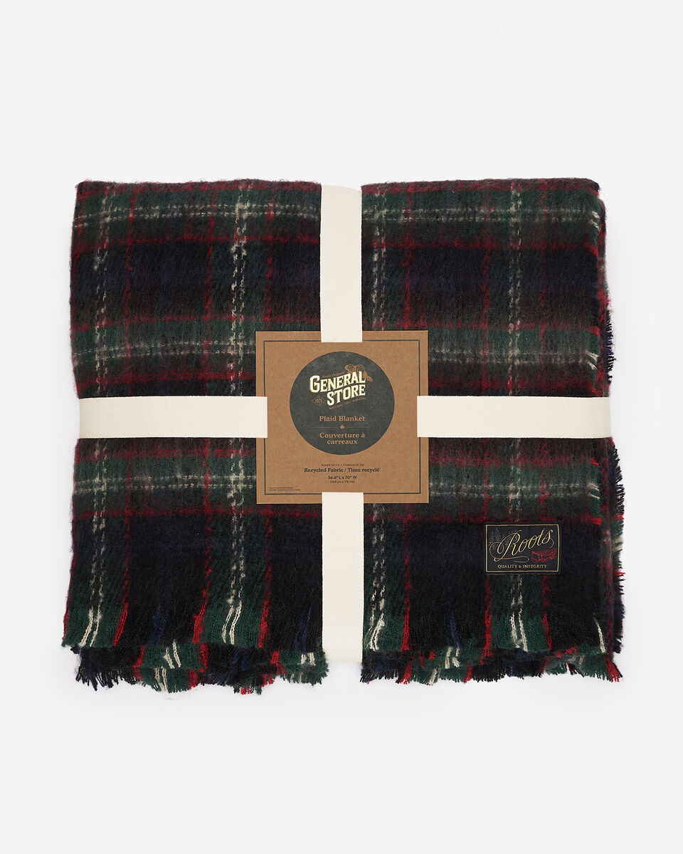 Plaid Throw