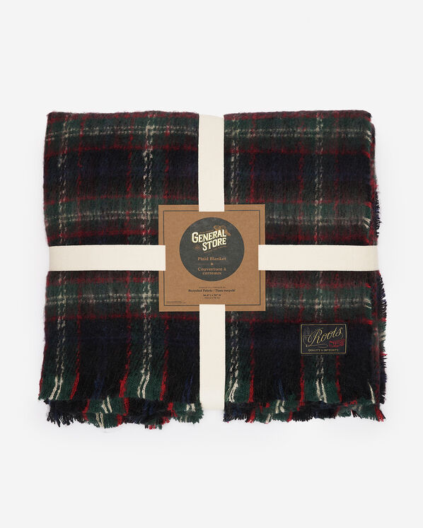 Plaid Throw