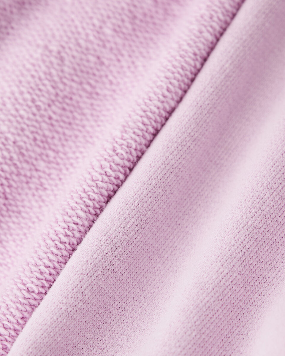 Chandail à capuchon et glissière court en molleton Nuage pour filles