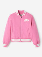 Girls Cooper Sparkle Varsity Jacket