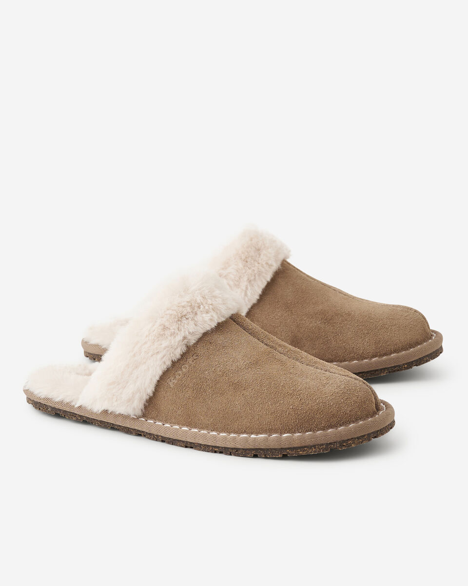 Womens Mule Suede Slipper