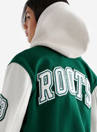 Blouson universitaire rétro pour femme
