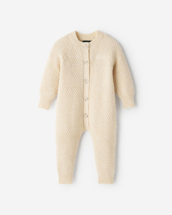 Barboteuse en tricot pour bébés