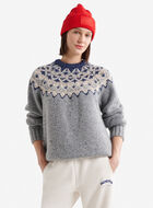 Oversized Fair Isle Sweater