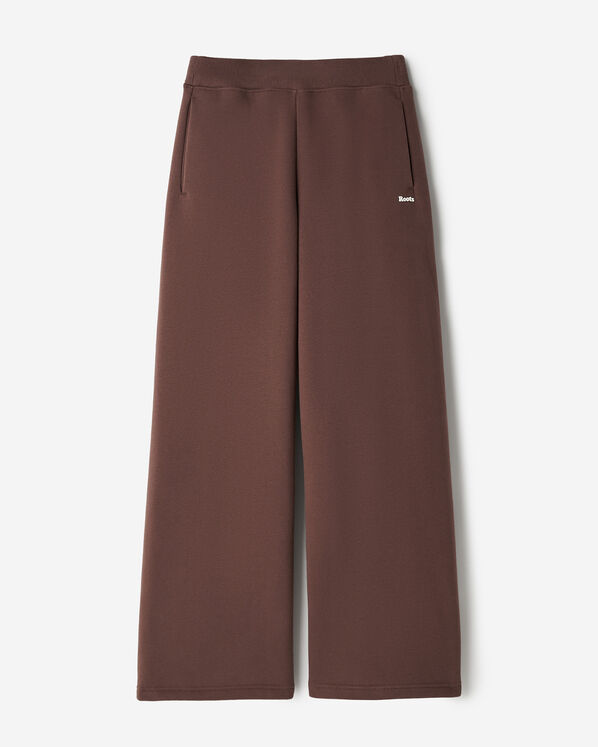 Pantalon en molleton Nuage &agrave; jambe droite