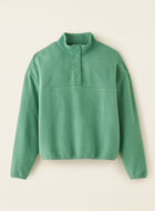 Trail Fleece Snap Mock Sweatshirt