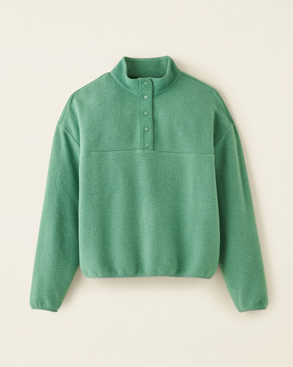 Trail Fleece Snap Mock Sweatshirt