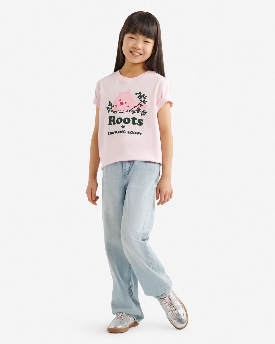 Kids Roots X Zanmang Loopy T-Shirt