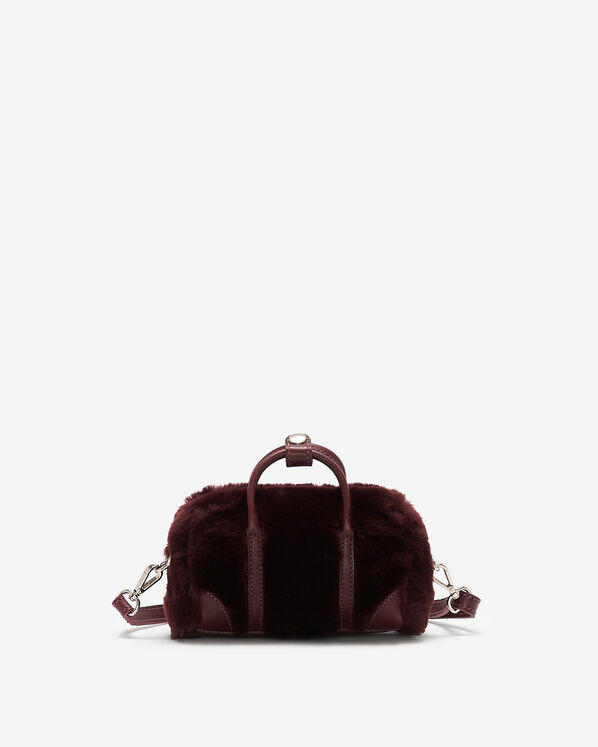 Shearling Micro Banff Crossbody
