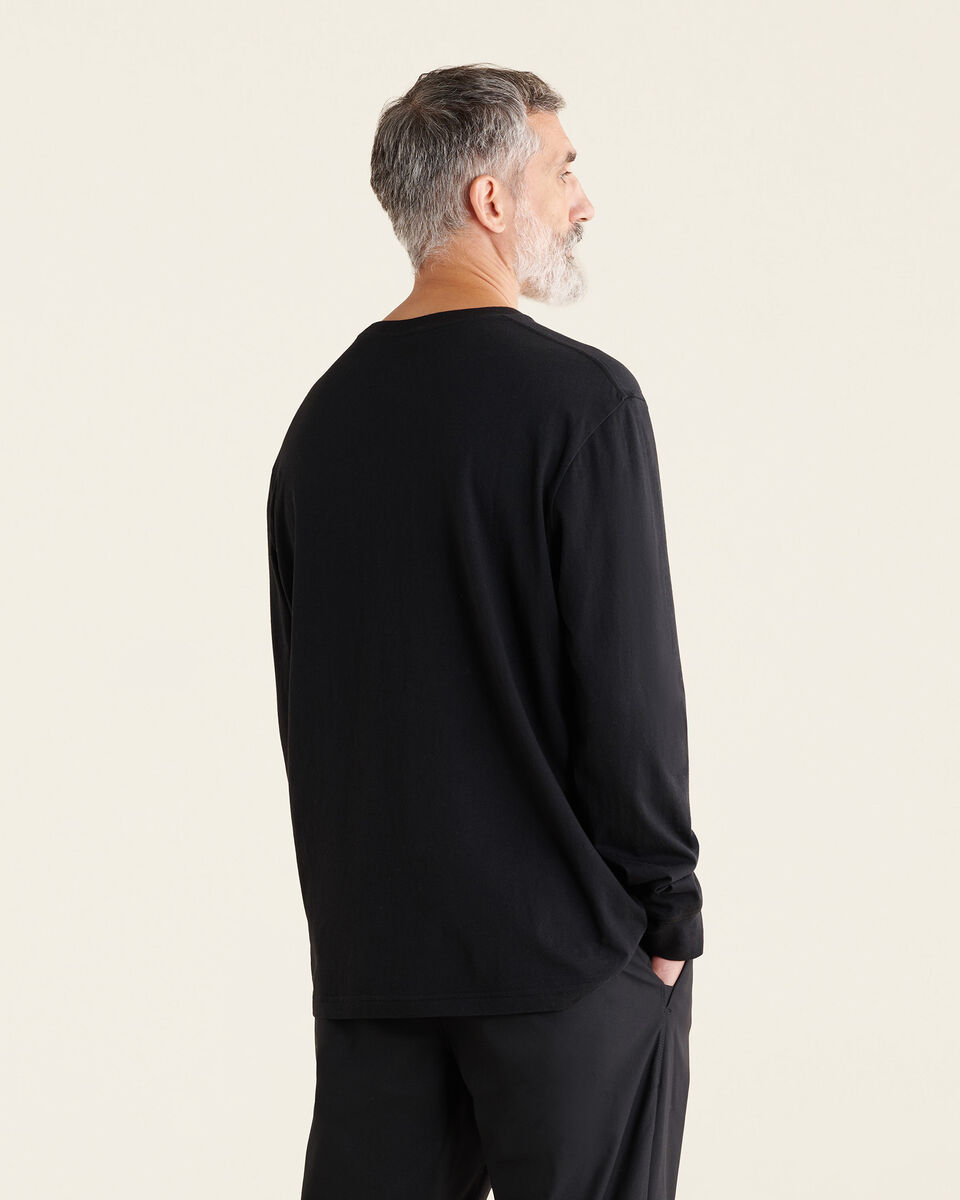 Mens Organic Cooper Beaver Long Sleeve T-Shirt