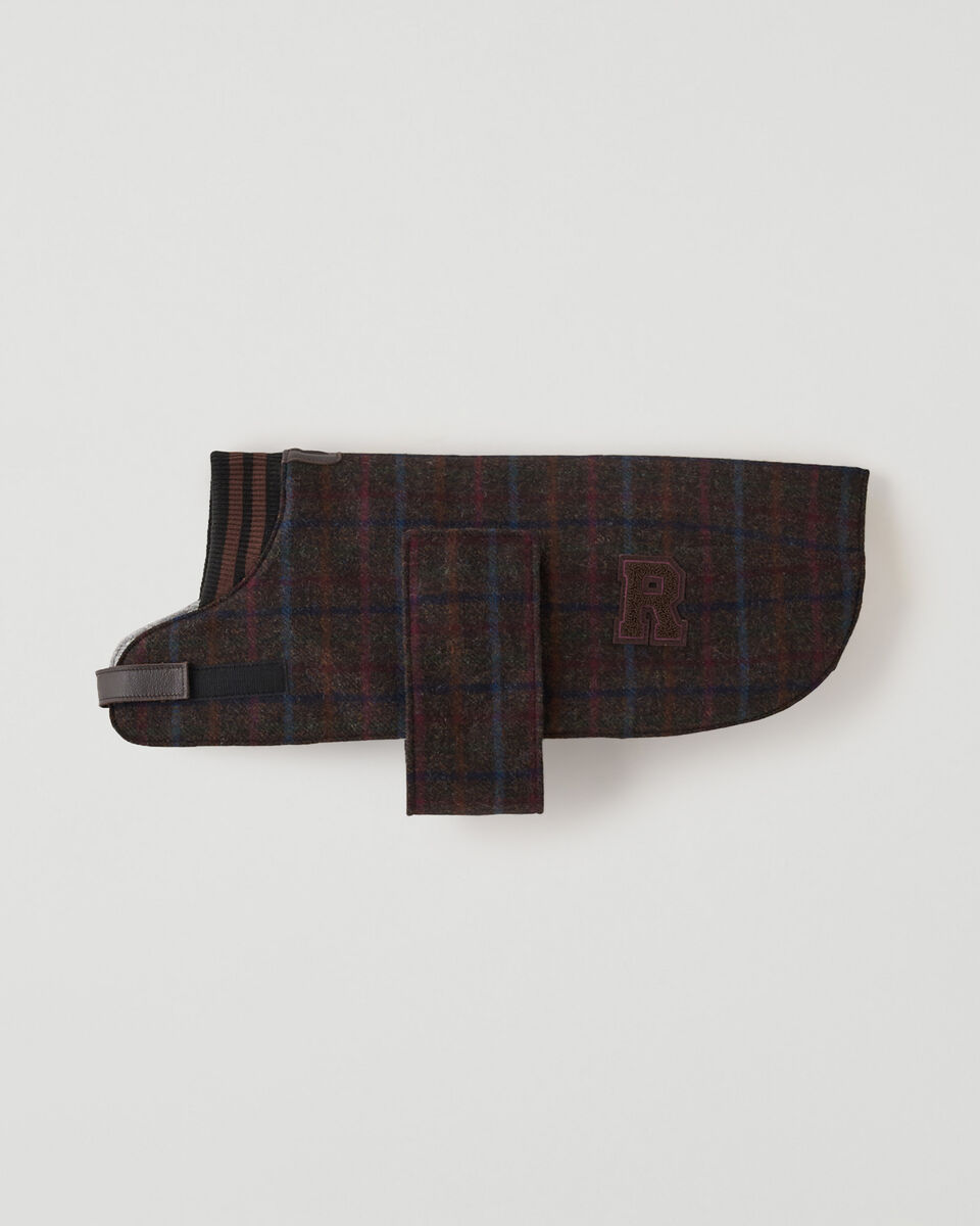 S Moon Plaid Dog Jacket