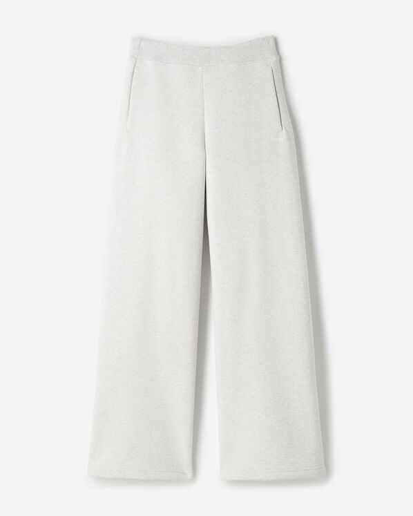 Pantalon en molleton Nuage &agrave; jambe droite