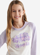 Kids Plaid Baseball T-Shirt