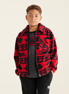 Kids Microfleece Zip Shacket