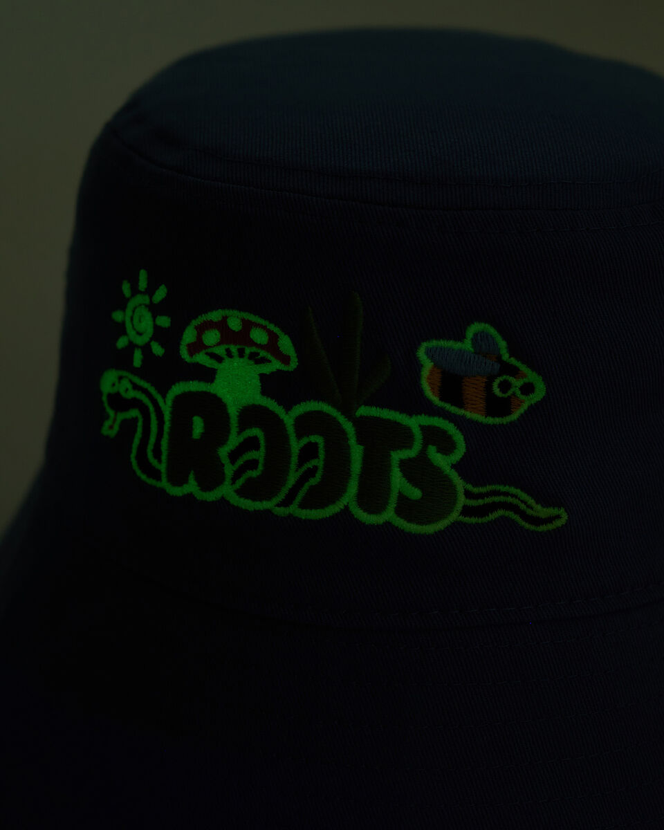 Chapeau style pêcheur phosphorescent Nature pour enfants