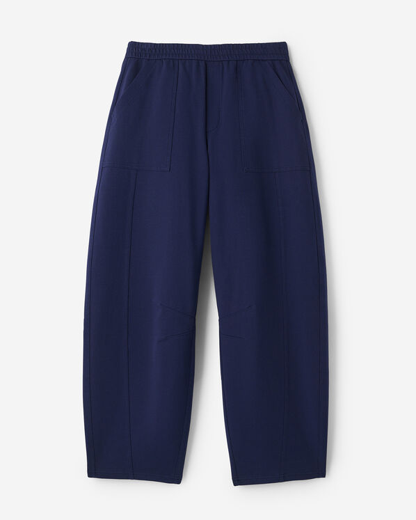 Welland Knit Twill Barrel Pant